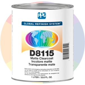 D8115 TRANSPARENTE MATE – GLOBAL REFINISH SYSTEM