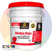 DIABLO ROJO APLICA FACIL 5A - IMPERMEABILIZANTE ACRILICO